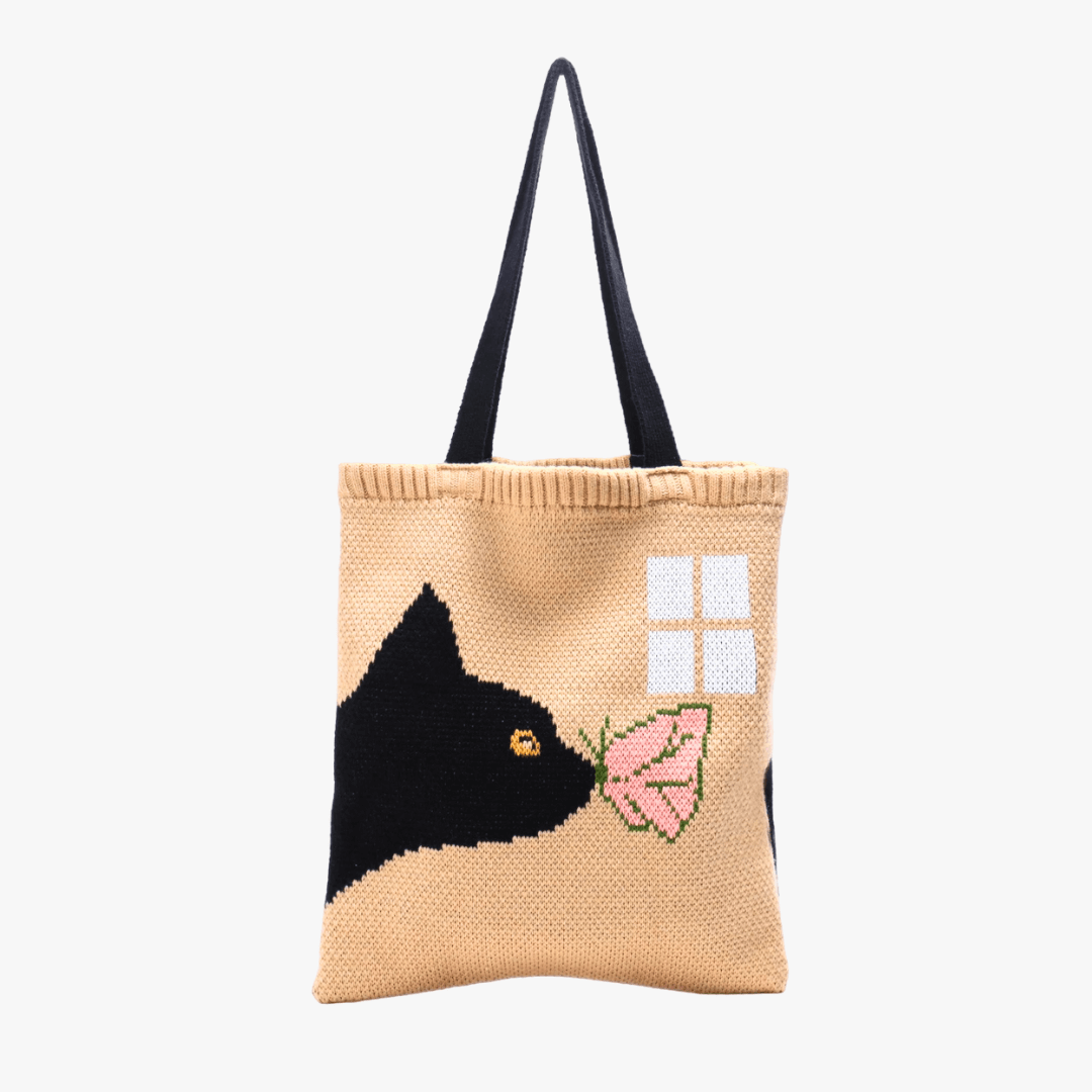 forest knitting Tote Bag by annyamarttinen