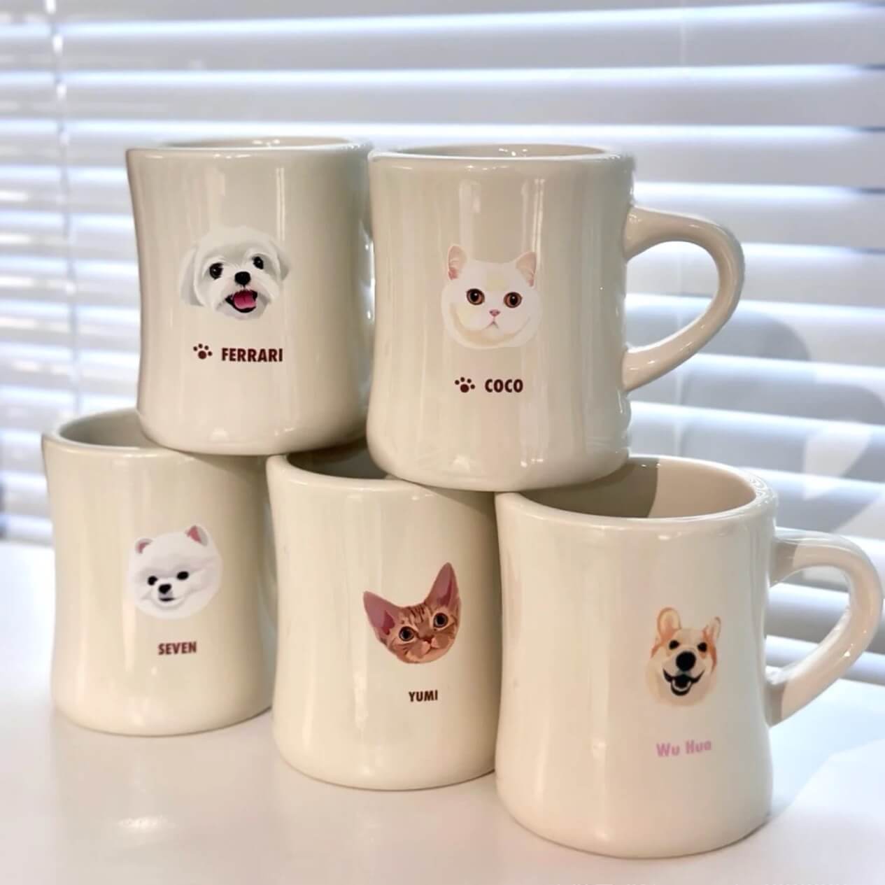 Custom Pet Portrait Mug