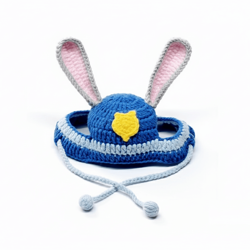 Zootopia Judy Hopps Cat Dog Pet Costume Crochet Pattern PDF
