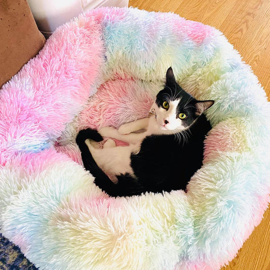 Marshmallow Pet Bed with Ultra Soft Plush