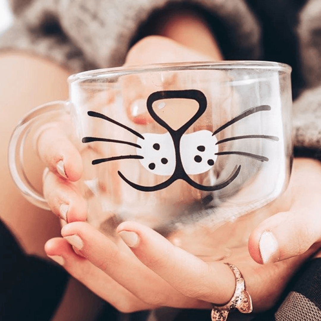 Cute Cat Face Mug – Petites Paws