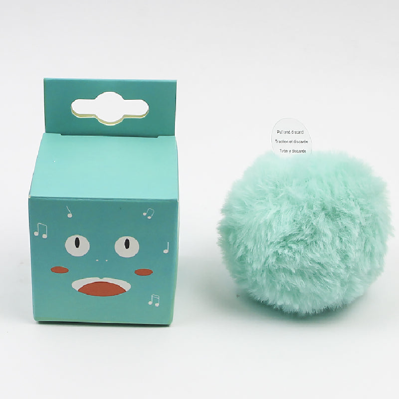 Electronic Bird, Cricket & Frog Sound Catnip Ball Cat Toy - Petites Paws