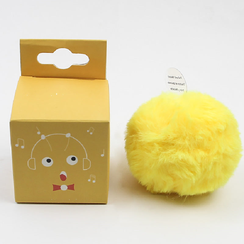 Electronic Bird, Cricket & Frog Sound Catnip Ball Cat Toy - Petites Paws
