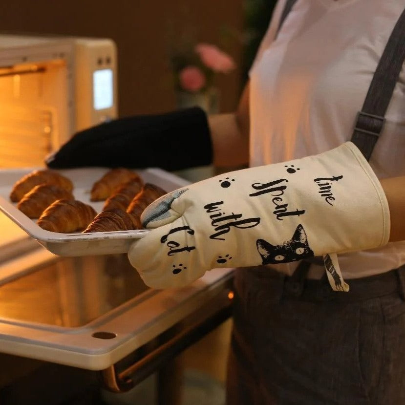 Cat Oven Gloves
