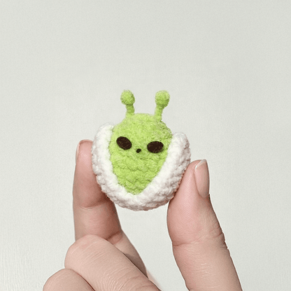 Alien Cat UFO Pistachio Amigurumi Crochet Pattern Easy