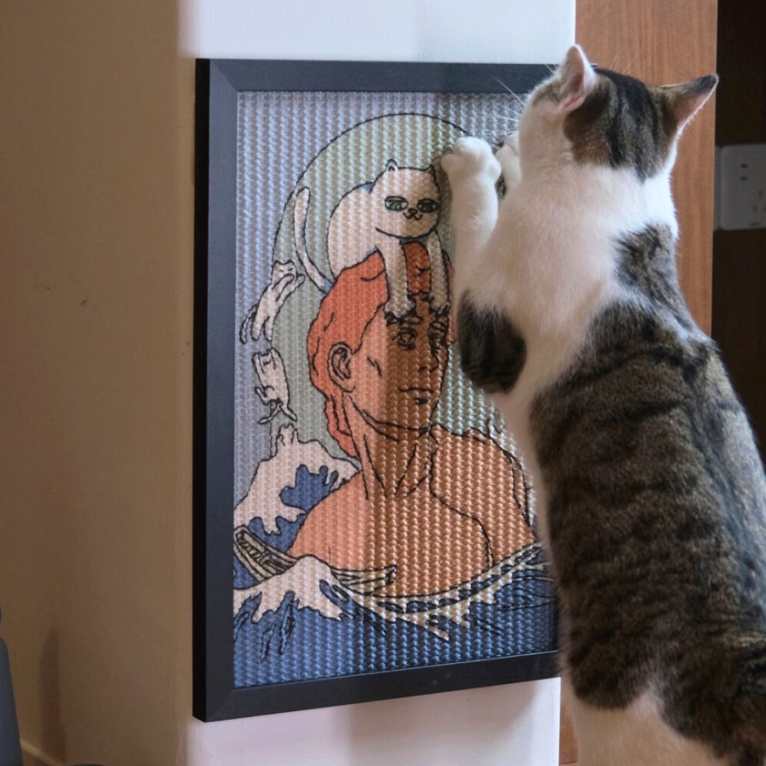 Art Masterpiece Cat Scratcher