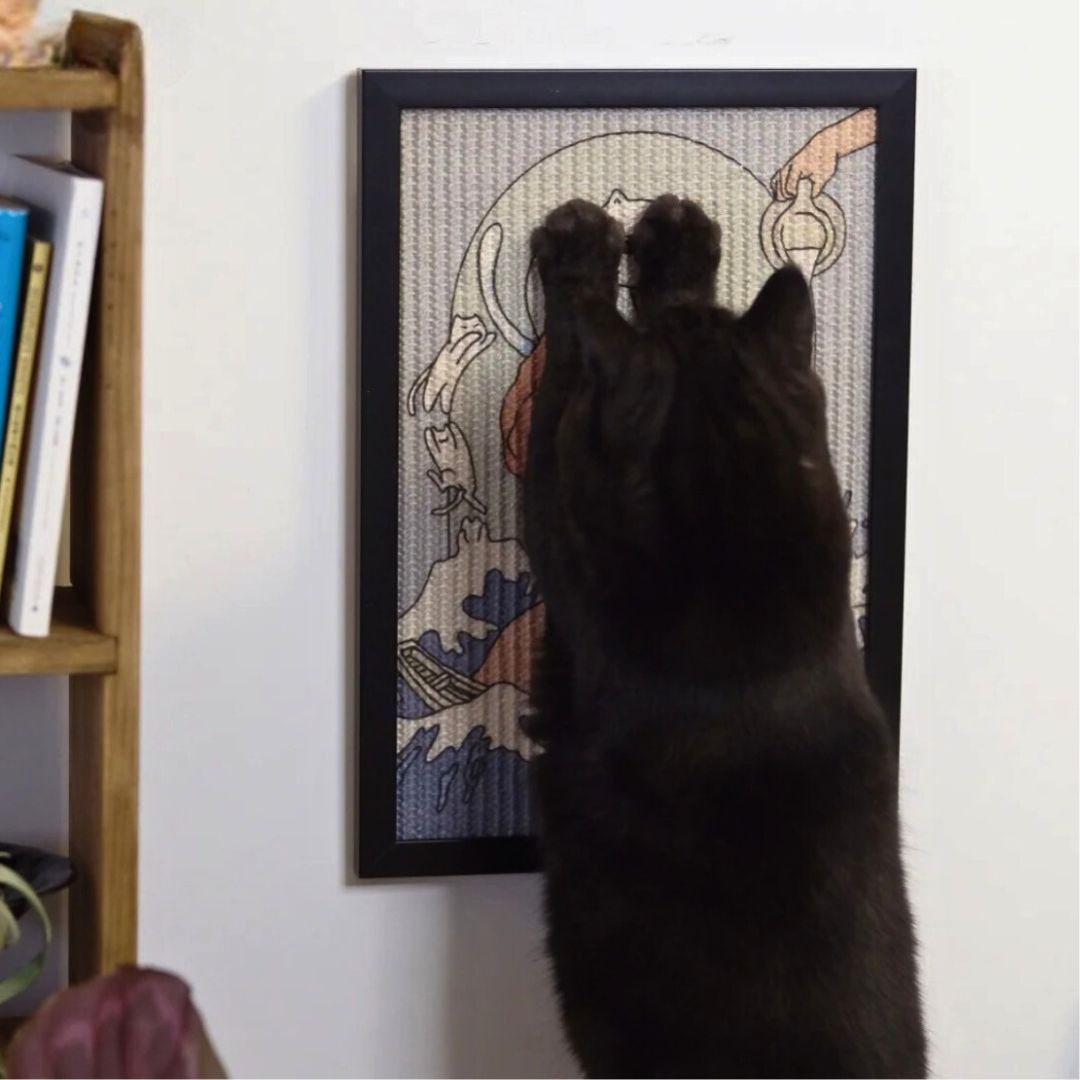 Art Masterpiece Cat Scratcher