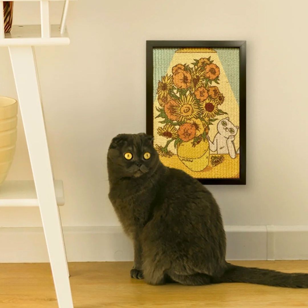 Art Masterpiece Cat Scratcher