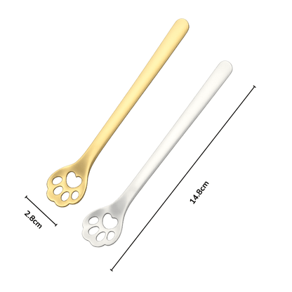Cat Paw Cookie Stamp Spoon - Petites Paws