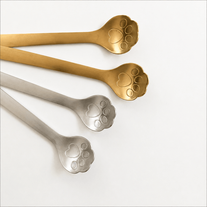 Cat Paw Dessert Spoon