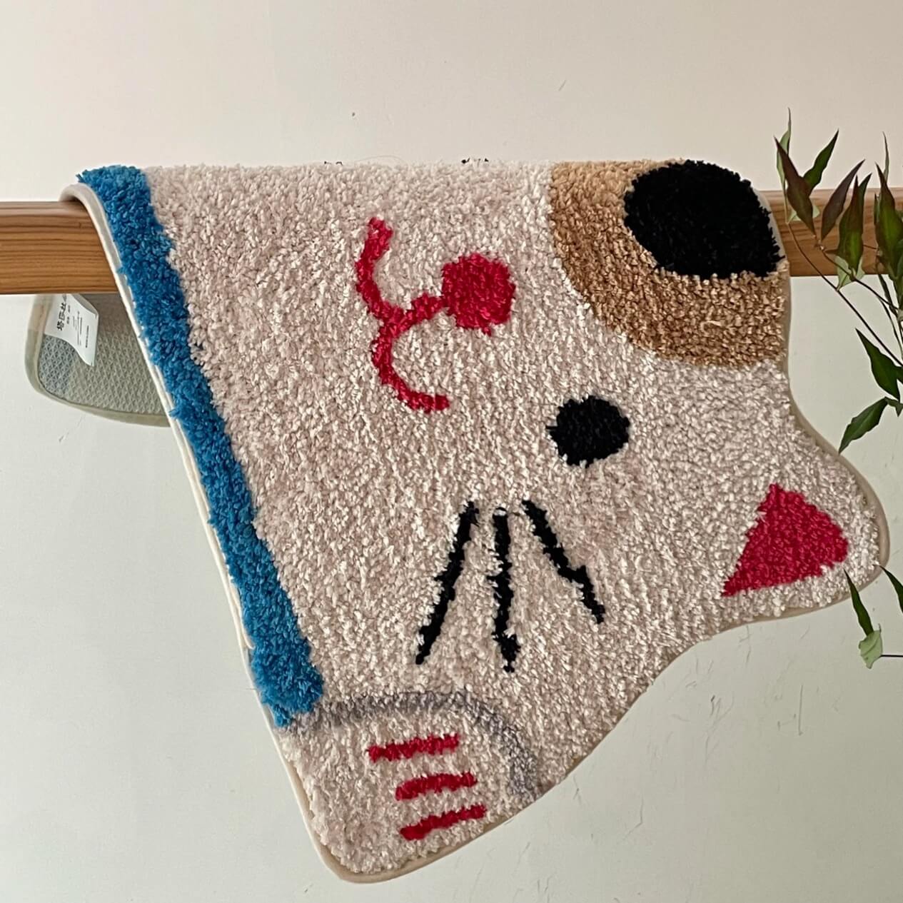 Lumo Craft Japanese Lucky Cat Plush Rug – Petites Paws