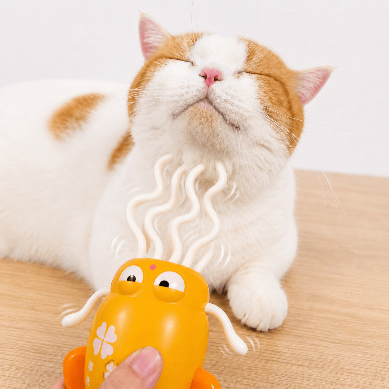 Dancing Squid Cat Massager Cat Toy chin scratcher