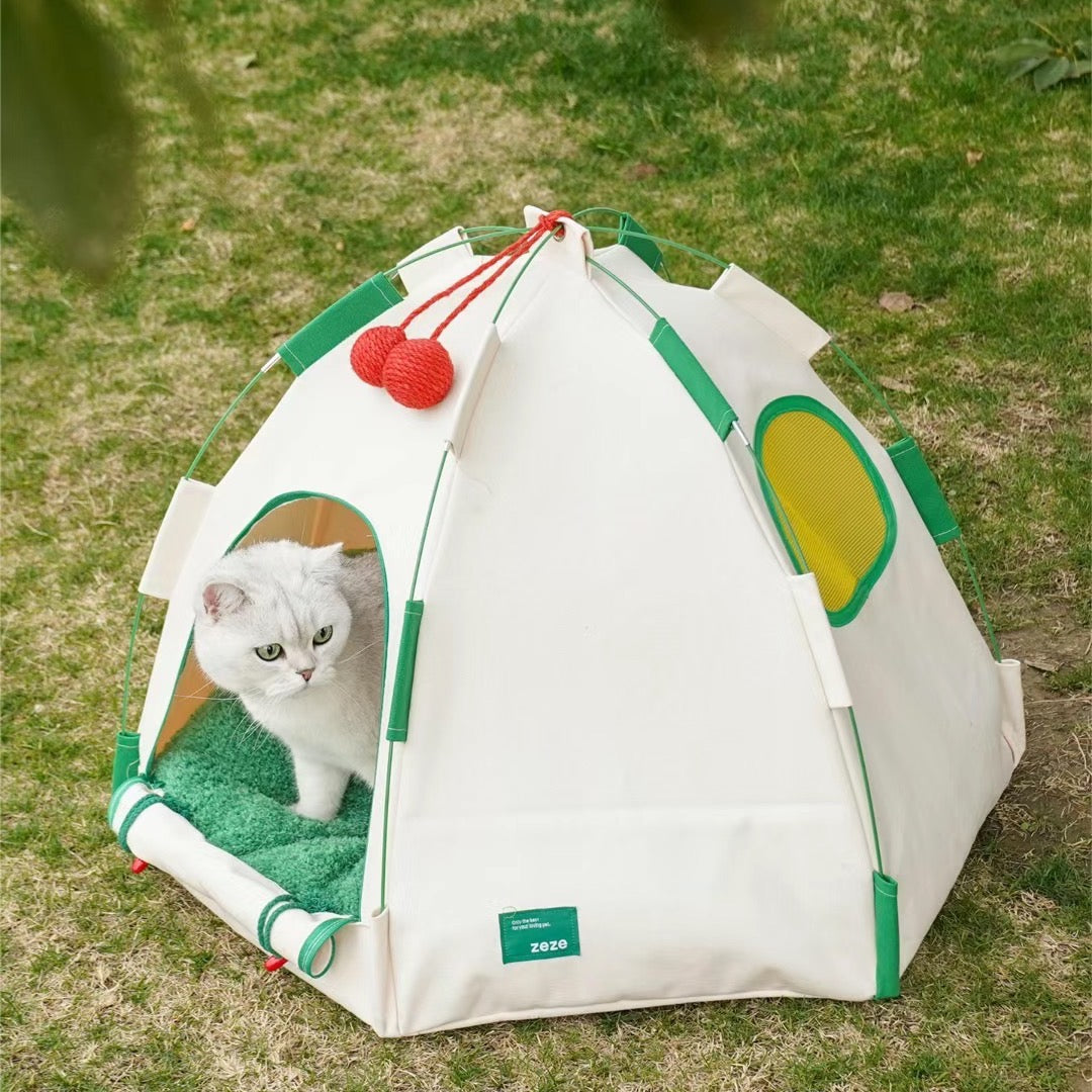 Delightful Dome Chic Cat Tent Bed