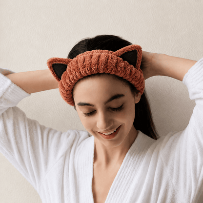 Cat Ear Spa Headband