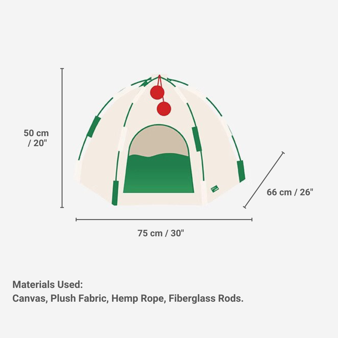 Delightful Dome Cat Tent Bed mini tent for cats