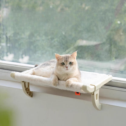 FloatEase Extra-long Hanging Cat Hammock - Petites Paws