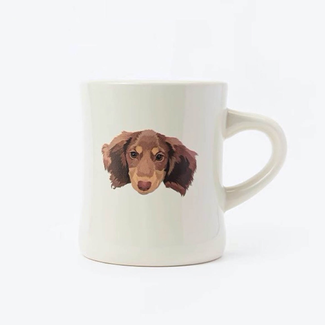Custom Pet Portrait Mug with Digital File