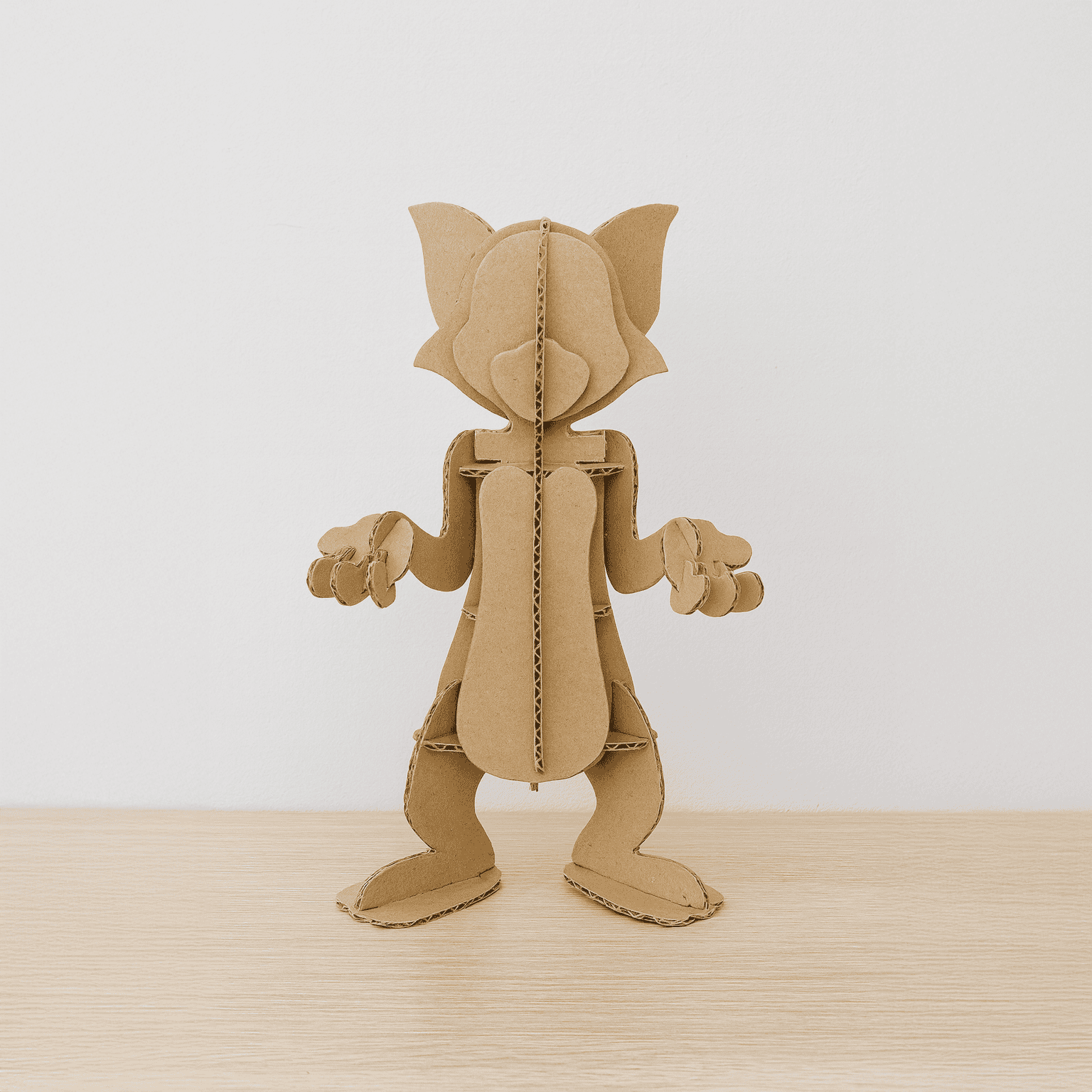 Tom and Jerry  Cat Cardboard Cat Sculpture