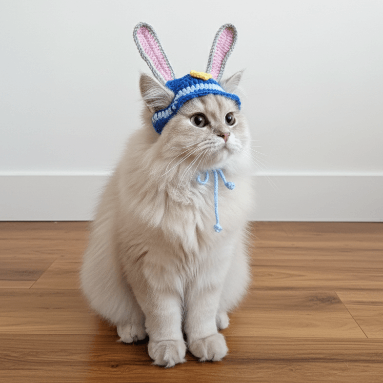 Zootopia Judy Hopps Cat Dog Pet Costume Crochet Pattern PDF