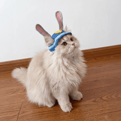 Zootopia Judy Hopps Cat Dog Pet Costume Crochet Pattern PDF