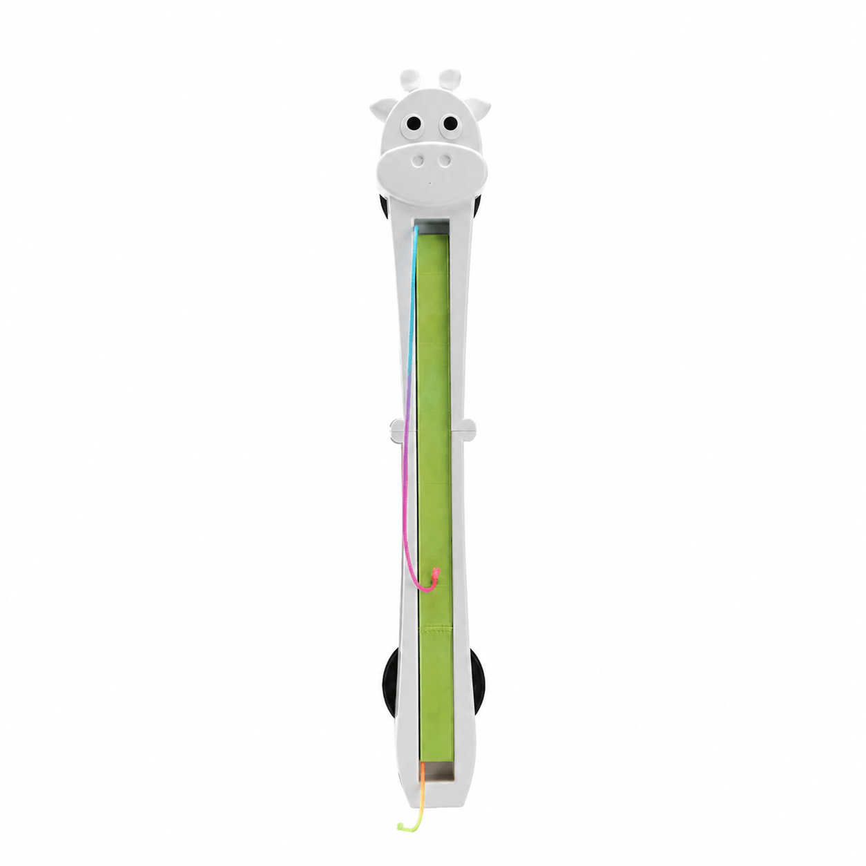 Front view of the Moving String Interactive Cat Toy with rechargeable wall-mounted design.