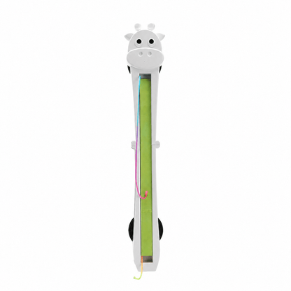 Front view of the Moving String Interactive Cat Toy with rechargeable wall-mounted design.