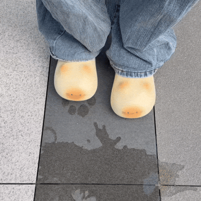 Cat Tracks Paw Print Clogs