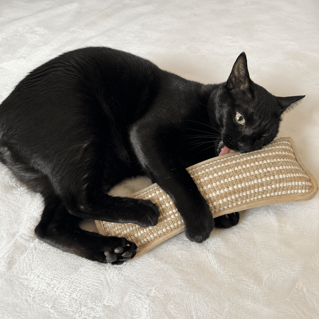 Rough Play Jute Catnip Cat Kicker