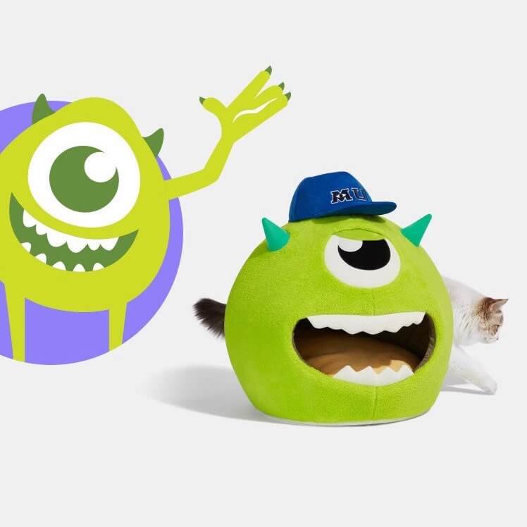 Disney Pixar Monsters Inc. Mike Wazowski Cat Bed