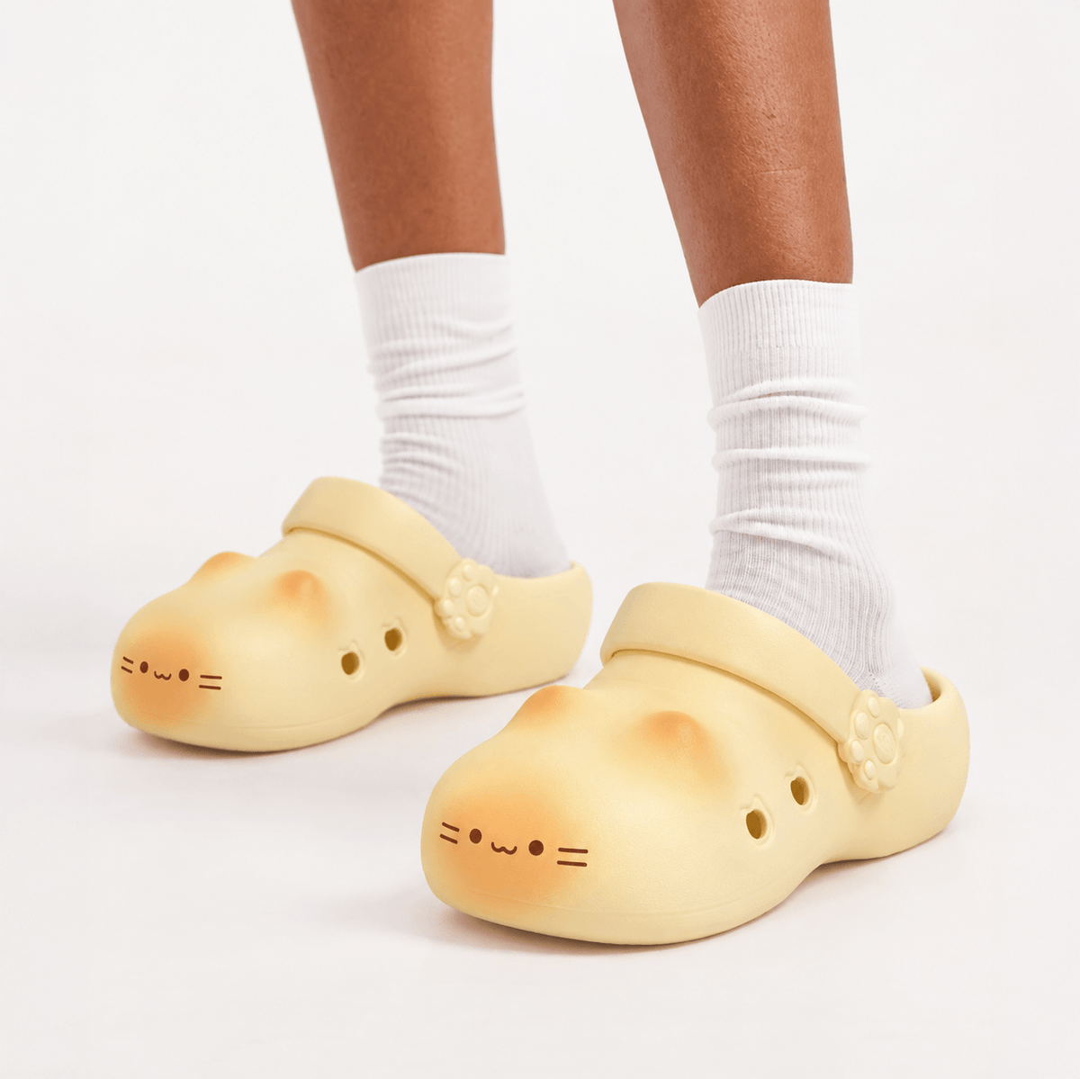 Cat Tracks Paw Print Clogs