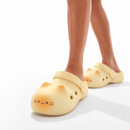Cat Tracks Paw Print Clogs