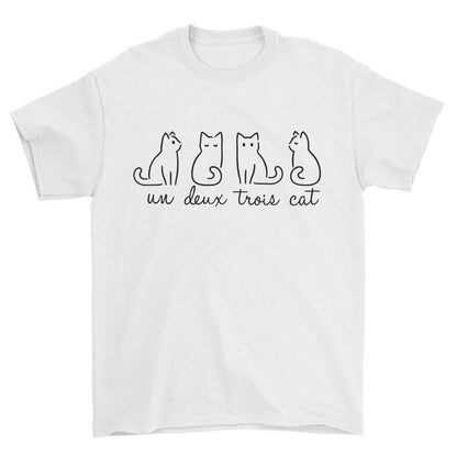 Un Deux Trois Cat T-shirt - Petites Paws
