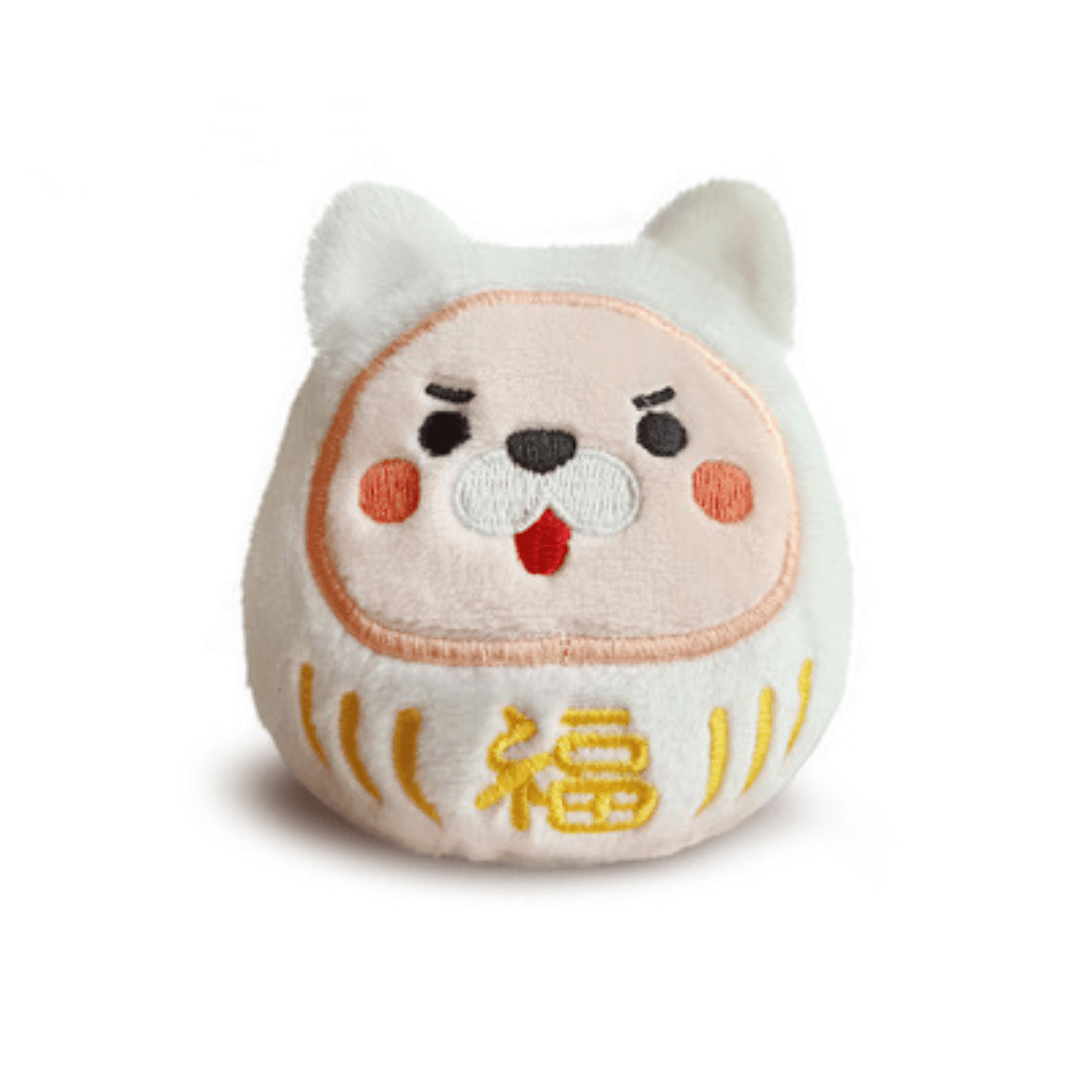Kawaii Daruma Neko Catnip Toy - Bear