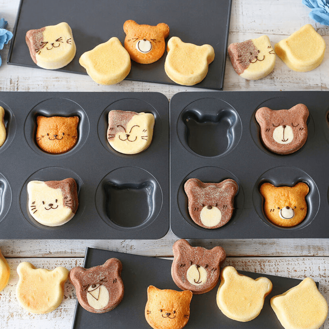 Cat Shaped Mini Cake Pan