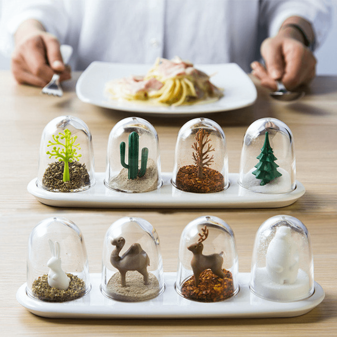 Creative Animal Parade Seasoning Shaker Set