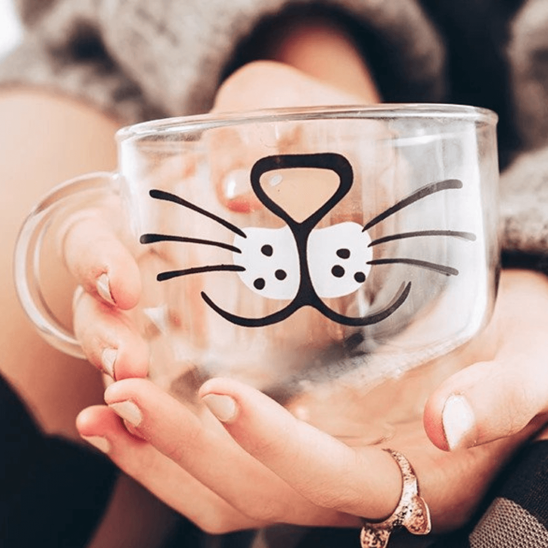 Cute Cat Face Mug