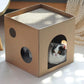 Corrugated Cardboard Cat Scratcher Cube