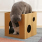 Corrugated Cardboard Cat Scratcher Cube