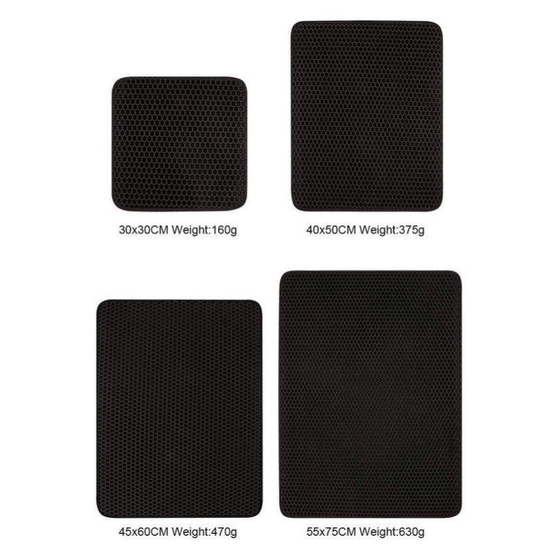 Double Layer Waterproof Cat Litter Mat - Petites Paws
