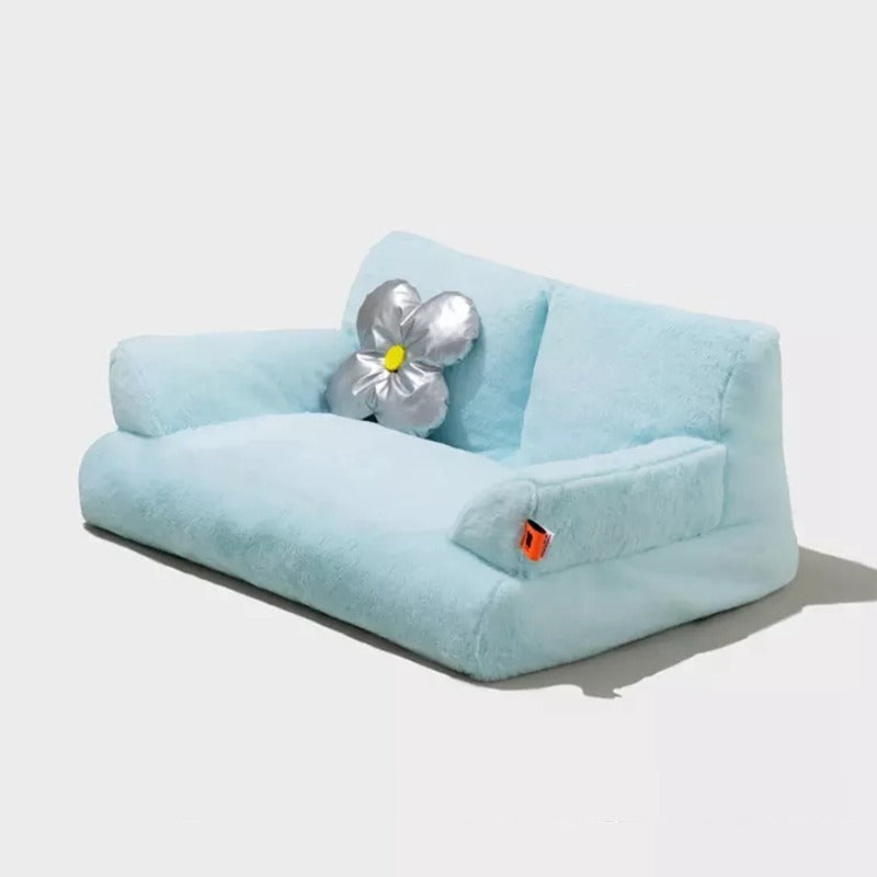 Blue Mini Cat Couch