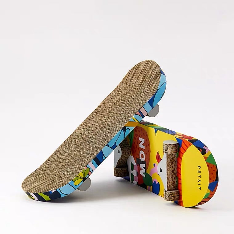 Snazzy Skateboard Cat Scratcher - Petites Paws