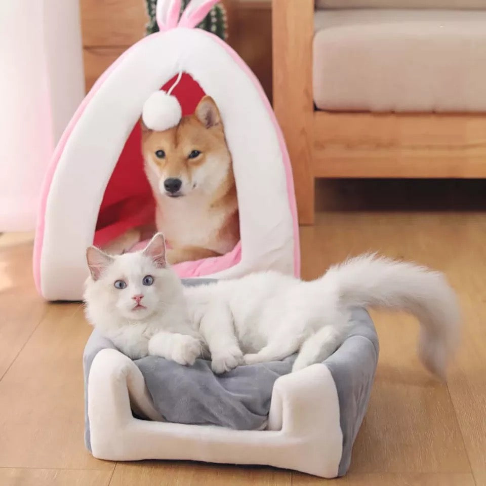 Rabbit Ears Cat Cave - Petites Paws