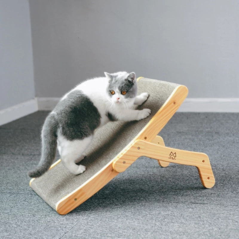 Transformer Wooden Cat Scratcher - Petites Paws