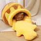 Winnie Honey Pot Cat Bed - Petites Paws