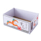 Japanese Kawaii Orange Cat Scratch Box with Cardboard