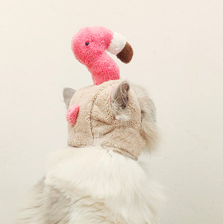 Flamingo Cat Costume - Petites Paws