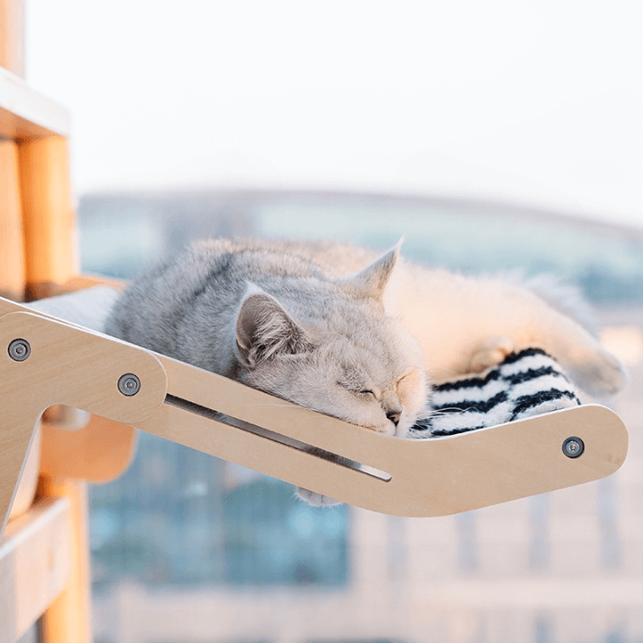 Dreamy Duo Bedside Cat Hammock