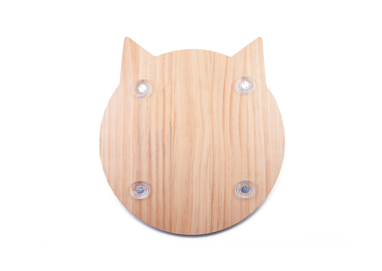 Window Mounted Cat Shaped Scratching Board - Petites Paws