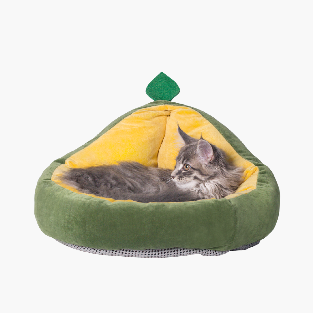 Avocado Cat Bed