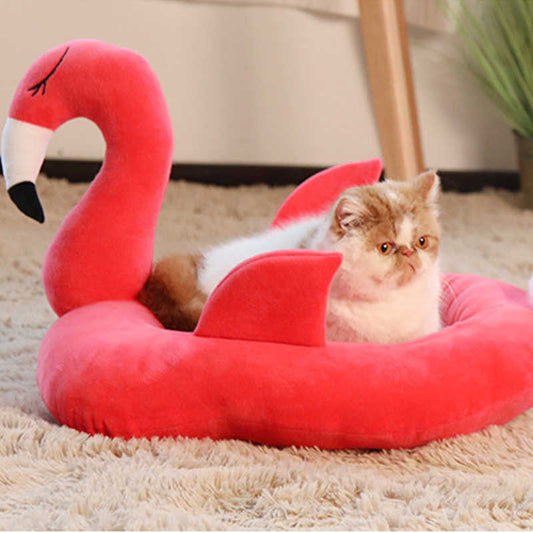 Flamingo Cat Bed